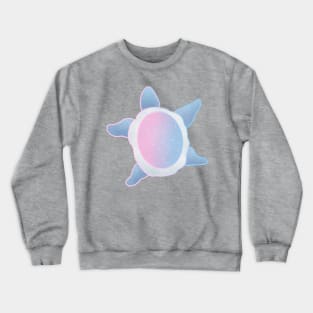 Pride Flag Space Turtle Transgender Flag Crewneck Sweatshirt